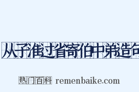 从子淮过省寄伯中弟造句是什么意思的图片